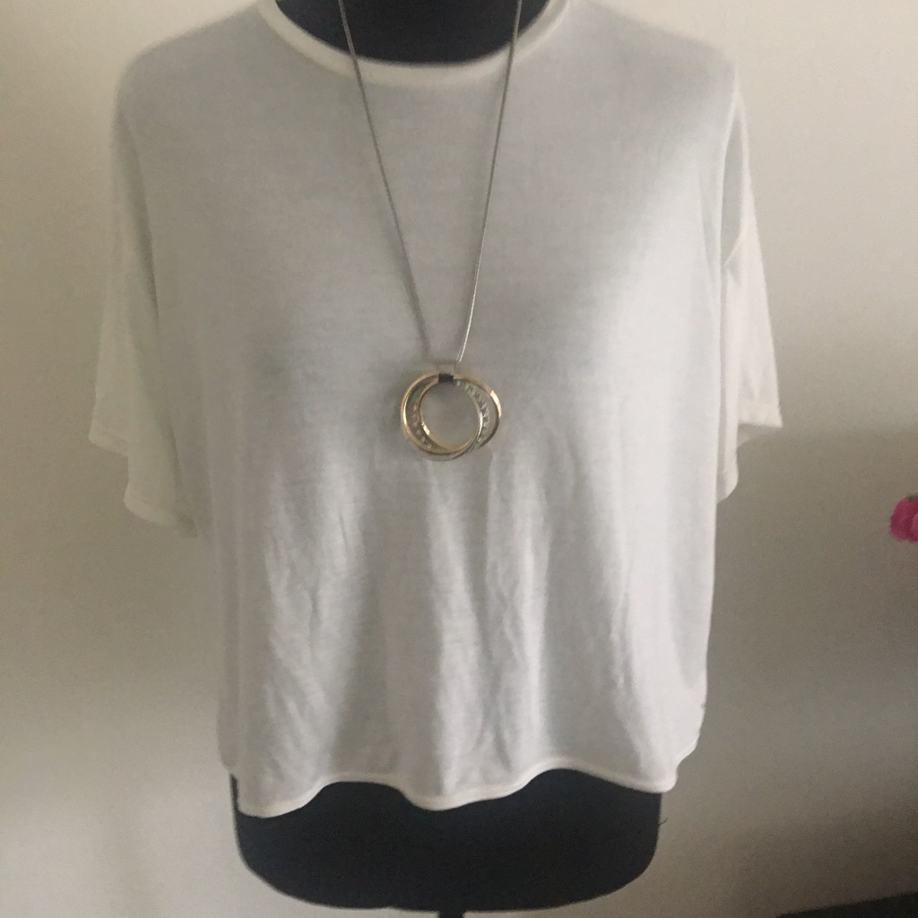 Off White Top Large